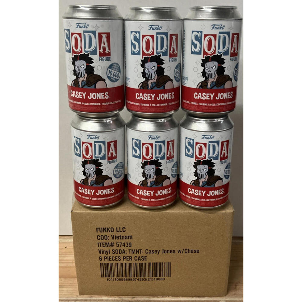 Funko Soda Casey Jones Sealed Lot (6) TMNT